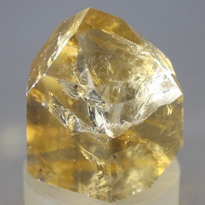 Citrine Smoky Quartz Polished Point   ~38 x 35mm