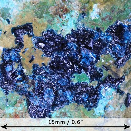 Clinoclase Mineral Specimen ~58mm