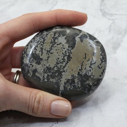 Cotham Marble Polished Stone ~73mm