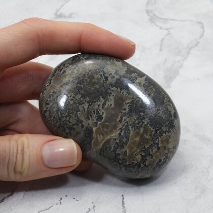 Cotham Marble Polished Stone ~74mm