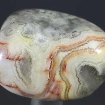 Crazy Lace Agate Tumblestone ~28mm