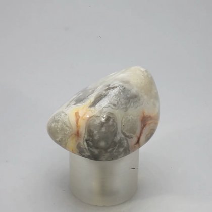 Crazy Lace Agate Tumblestone ~32mm
