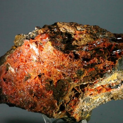 ATTRACTIVE Crocoite Mineral Specimen ~110 mm