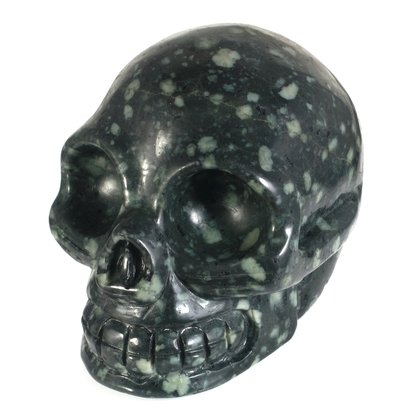 Lakelandite Crystal Skull ~8.2 x 9.4cm