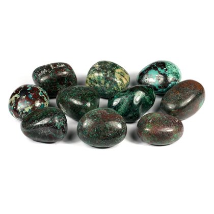 Cuprite & Chrysocolla Tumble Stones (20-25mm)