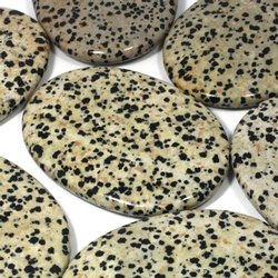 Dalmatian Jasper Palm Stones
