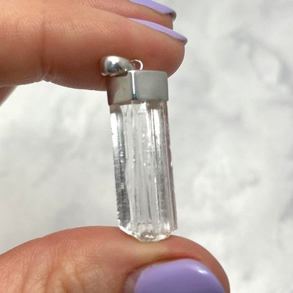 Danburite Healing Crystal Pendant ~30mm