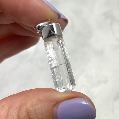 Danburite Healing Crystal Pendant ~30mm