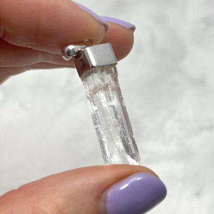 Danburite Healing Crystal Pendant ~33mm