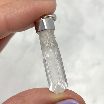 Danburite Healing Crystal Pendant ~36mm