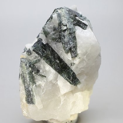 Dark Green Tourmaline in Quartz ~68mm