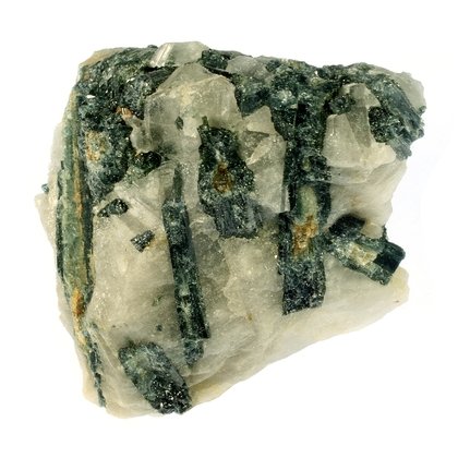 RARE Dark Green Tourmaline in Quartz ~70mm