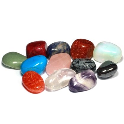 Deluxe Tumble Stone Pack - Set of 12