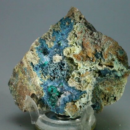 STRIKING Shattuckite & Dioptase Mineral Specimen ~56mm