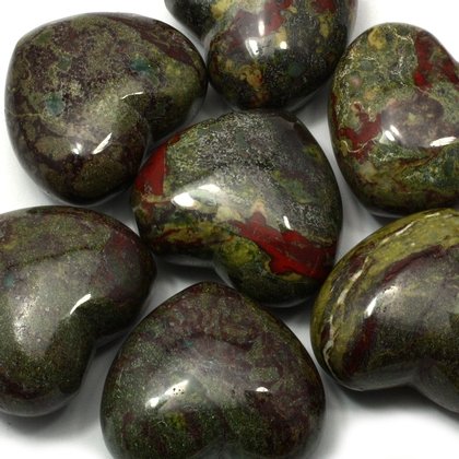 Dragon's Blood Jasper Heart ~45mm