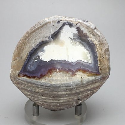 Dugway Agate Geode ~74mm