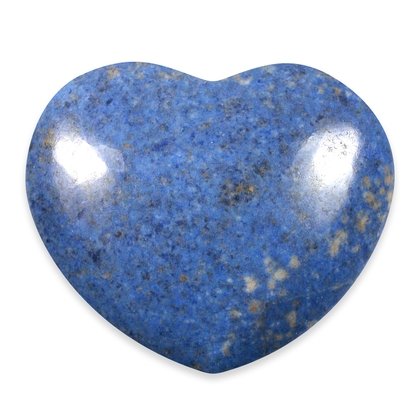Dumortierite Crystal Heart ~45mm