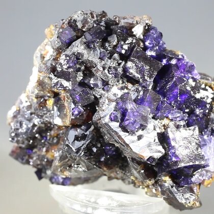 Elmwood Fluorite & Sphalerite Mineral Specimen (U.S.A.) ~45mm