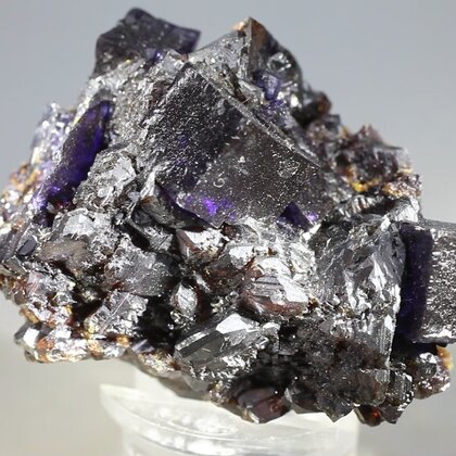 Elmwood Fluorite & Sphalerite Mineral Specimen (U.S.A.) ~50mm