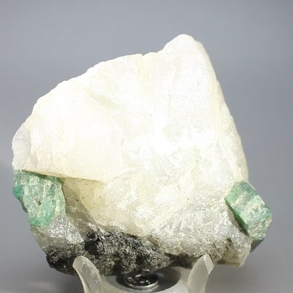 Emerald and Molybdenite Healing Mineral ~75mm