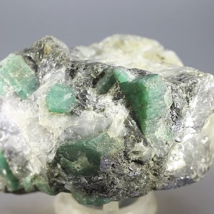 Emerald and Molybdenite Healing Mineral ~75mm