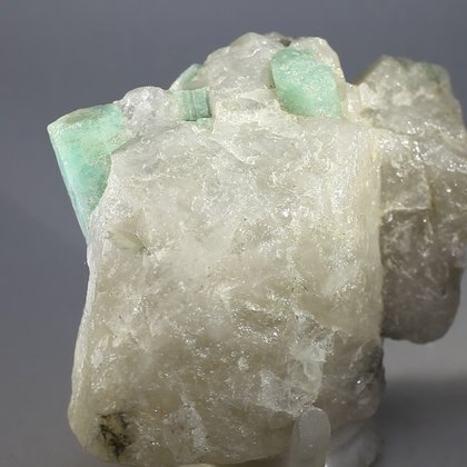 Emerald and Molybdenite Healing Mineral ~77mm