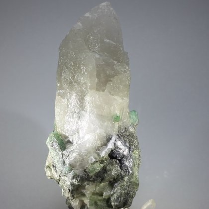 Emerald and Molybdenite Healing Mineral ~85mm