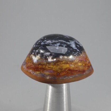 Evil Eye Agate Tumblestone ~29mm