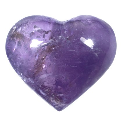 Exceptional Ametrine Polished Heart  ~53mm