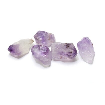 Extra Mini Amethyst Crystal Points - 5 Pack