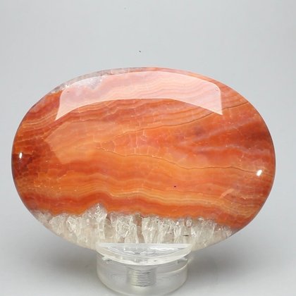 Fire Agate Palmstone (Extra Grade) ~70x50mm