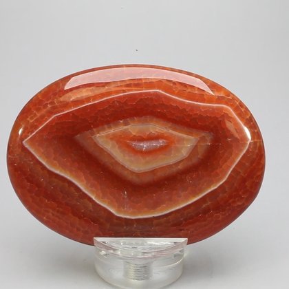 Fire Agate Palmstone (Extra Grade) ~70x50mm