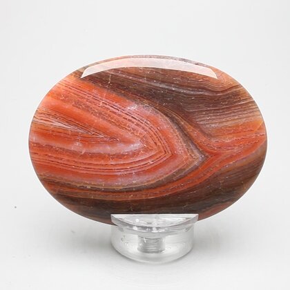 Fire Agate Palmstone (Extra Grade) ~70x50mm