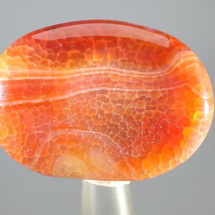 Fire Agate Thumbstone (Extra Grade) ~40 x 30 mm