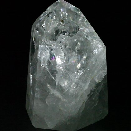 Fire & Ice Quartz Point ~58mm