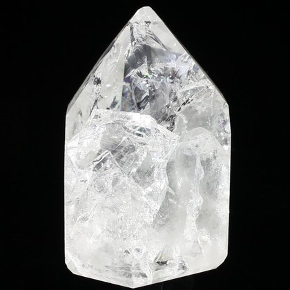 Fire & Ice Quartz Point ~65mm