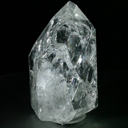 Fire & Ice Quartz Point ~71mm