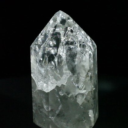 Fire & Ice Quartz Point ~74mm