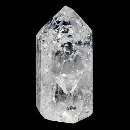 Fire & Ice Quartz Point ~7cm