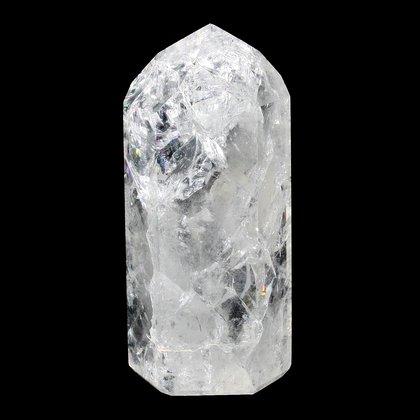 Fire & Ice Quartz Point ~8cm