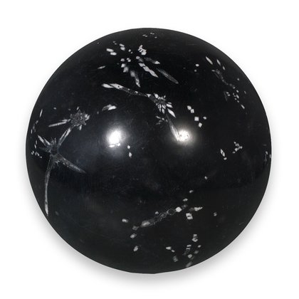 Flower Stone Crystal Sphere ~6cm