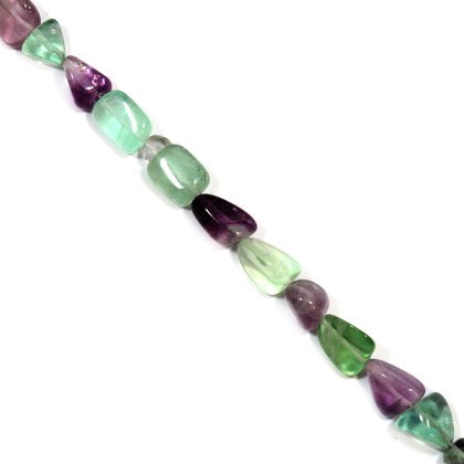 Fluorite Crystal Beads - 5-10mm Tumble Stone