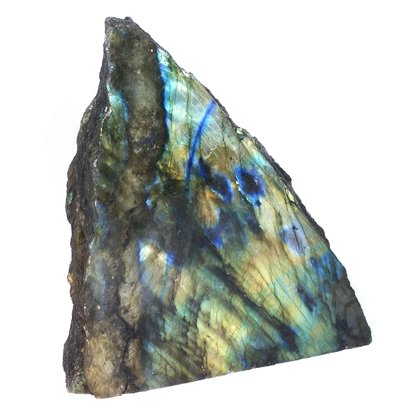 Free Standing Labradorite (Part Polished) ~117mm