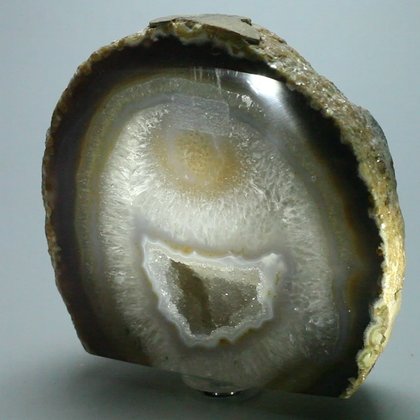 Free Standing Polished Agate - Natural Brown ~11cm