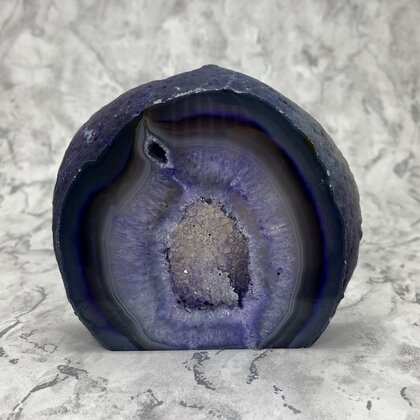 Free-standing Polished Agate - Purple ~110x130cm