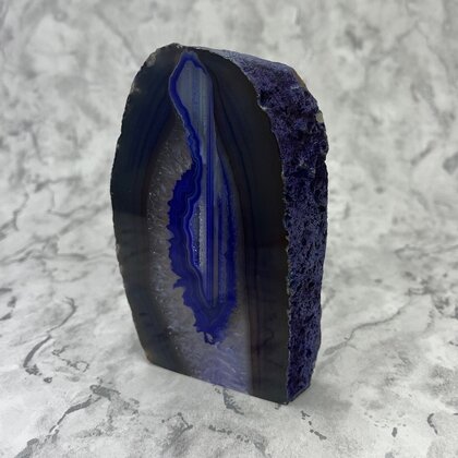 Free-standing Polished Agate - Purple ~129x82cm