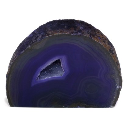 Free Standing Polished Agate -  Purple   ~12cm