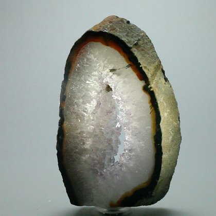 Freestanding Polished Agate - Pink ~12x8cm