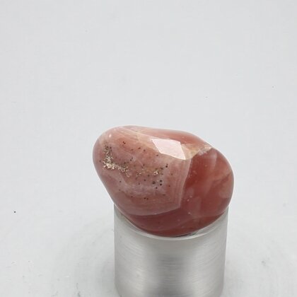 Gem Rhodochrosite Tumblestone  ~23mm