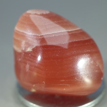 Gem Rhodochrosite Tumblestone  ~26mm